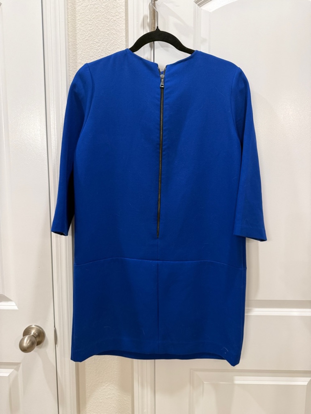 Ann Taylor Classic Royal Blue Shift Dress - Picture 2 of 3